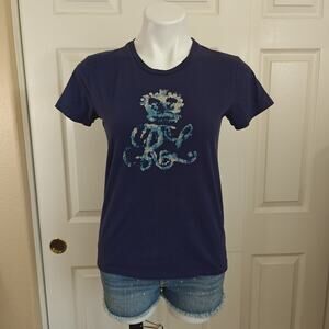Vintage Ralph Lauren navy R.L. logo short sleeve tee shirt sz M